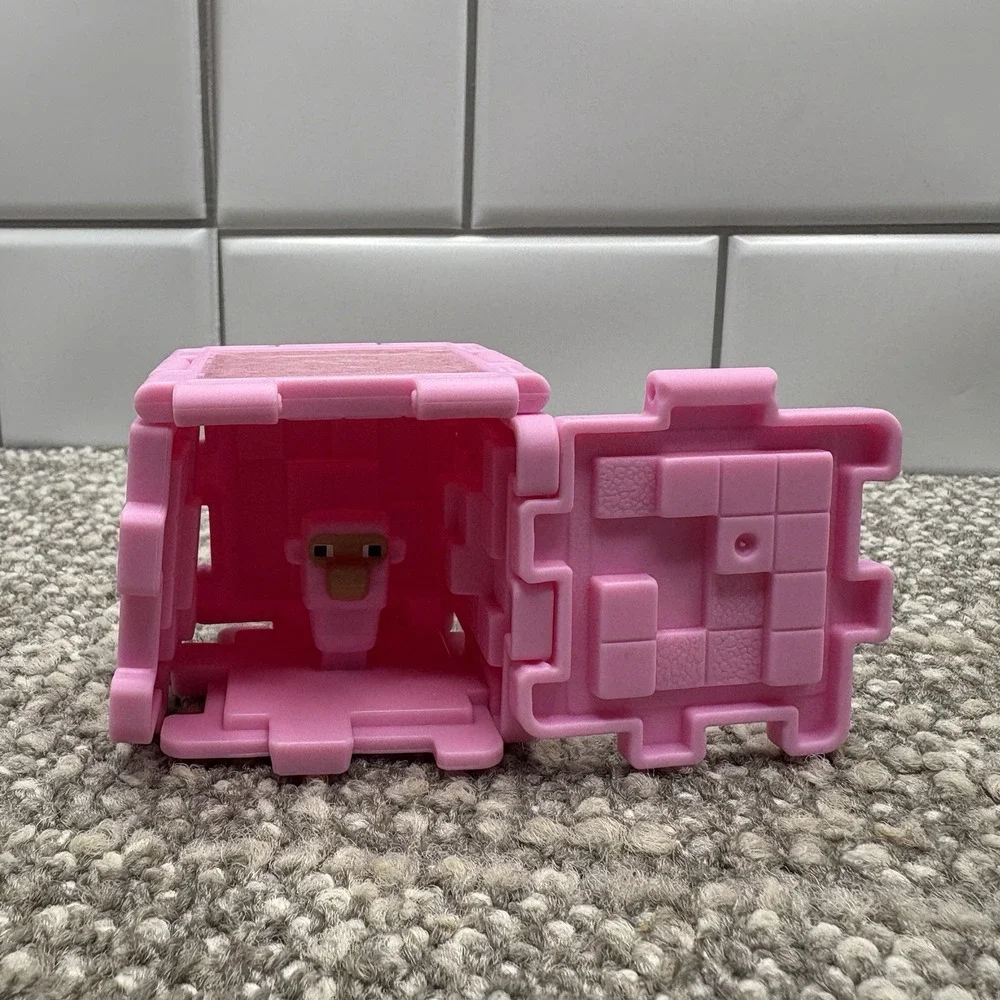 Minecraft 2025 McDonald's Toys Assorted Bee Creeper More Party Decorations‎